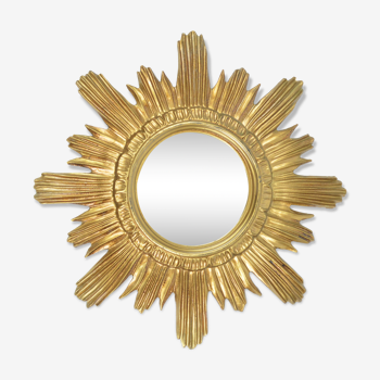 Mid-century italian sunburst mirror