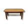 Solid oak coffee table, French work, 1960s