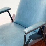 Pair of armchairs model Robert by Pierre Guariche for Meurop. Vintage 60s.