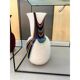 Contemporany vase murrine in murano glass