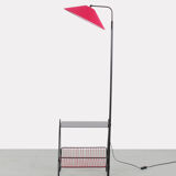 Lampadaire d'Europe de l'Est en métal 1950