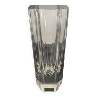 Vase Kosta Boda en cristal des années 70