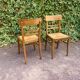Paire de chaises vintage