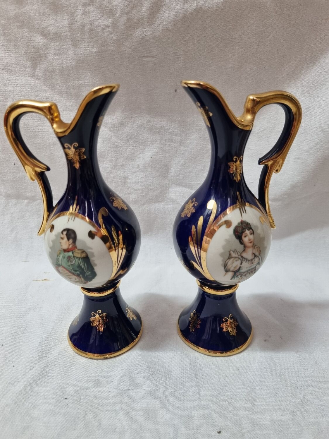 Vases Napoléon Bonaparte & Josephine