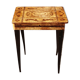 Vintage music table with marquetry top 60s