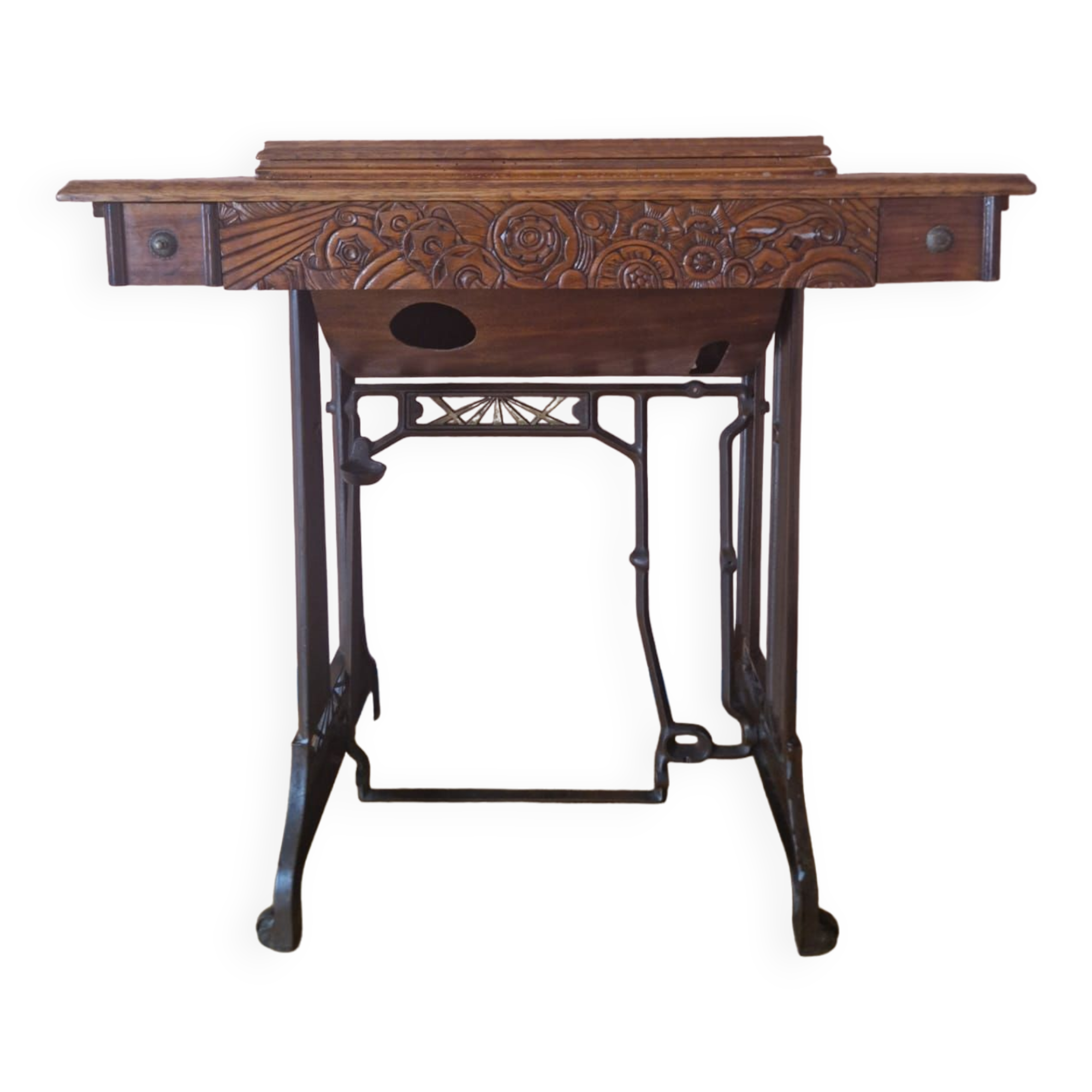 Sewing machine table