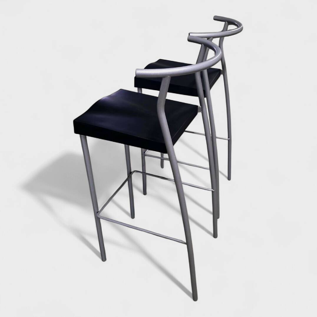 Pair of "Hi-Glob" Stools – Philippe Starck for Kartell