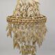 Suspension vintage cowries shells