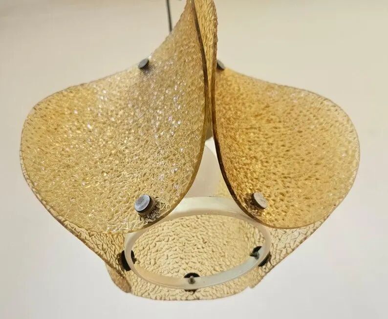 Very Rare Midcentury Glass Pendant, Germany, 1960s