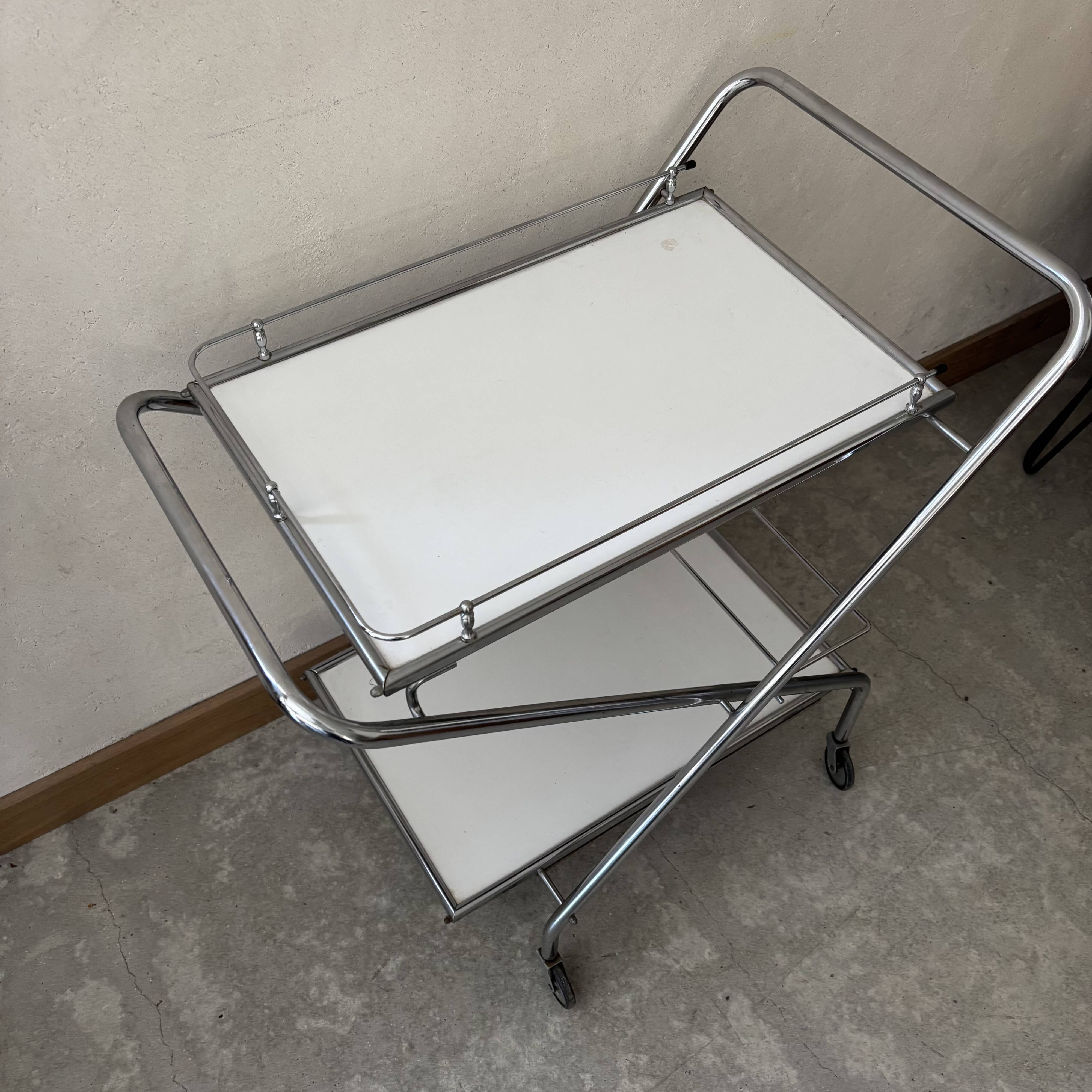Vintage folding dessert table