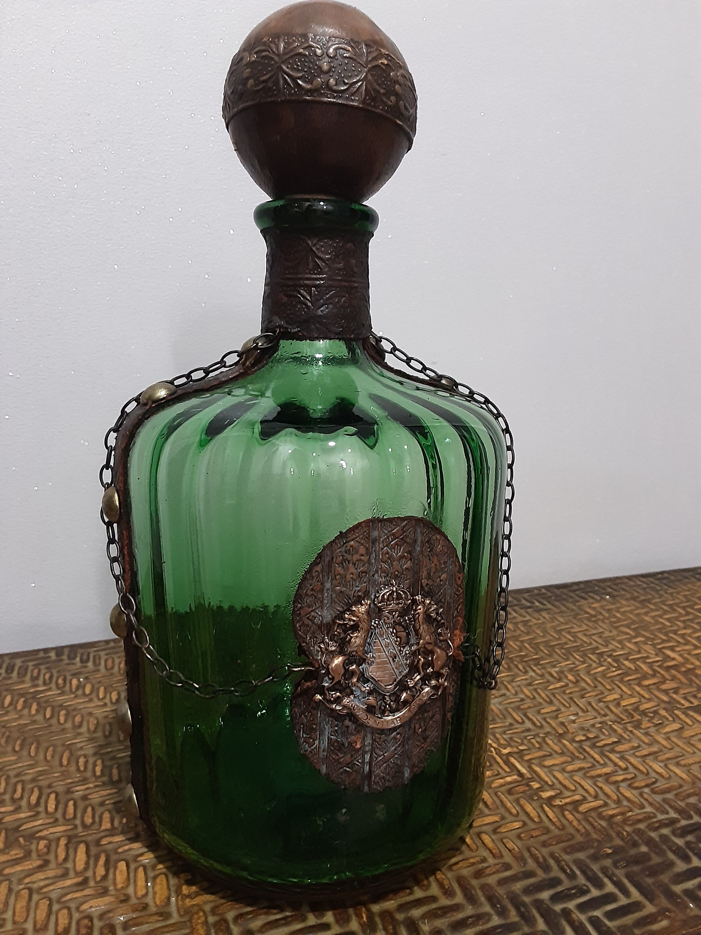 Leather bottle