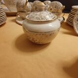 Old Villeroy and Boch gold coffee and dessert service, complete set