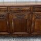 Louis XV style sideboard in solid oak, country style, 19th century