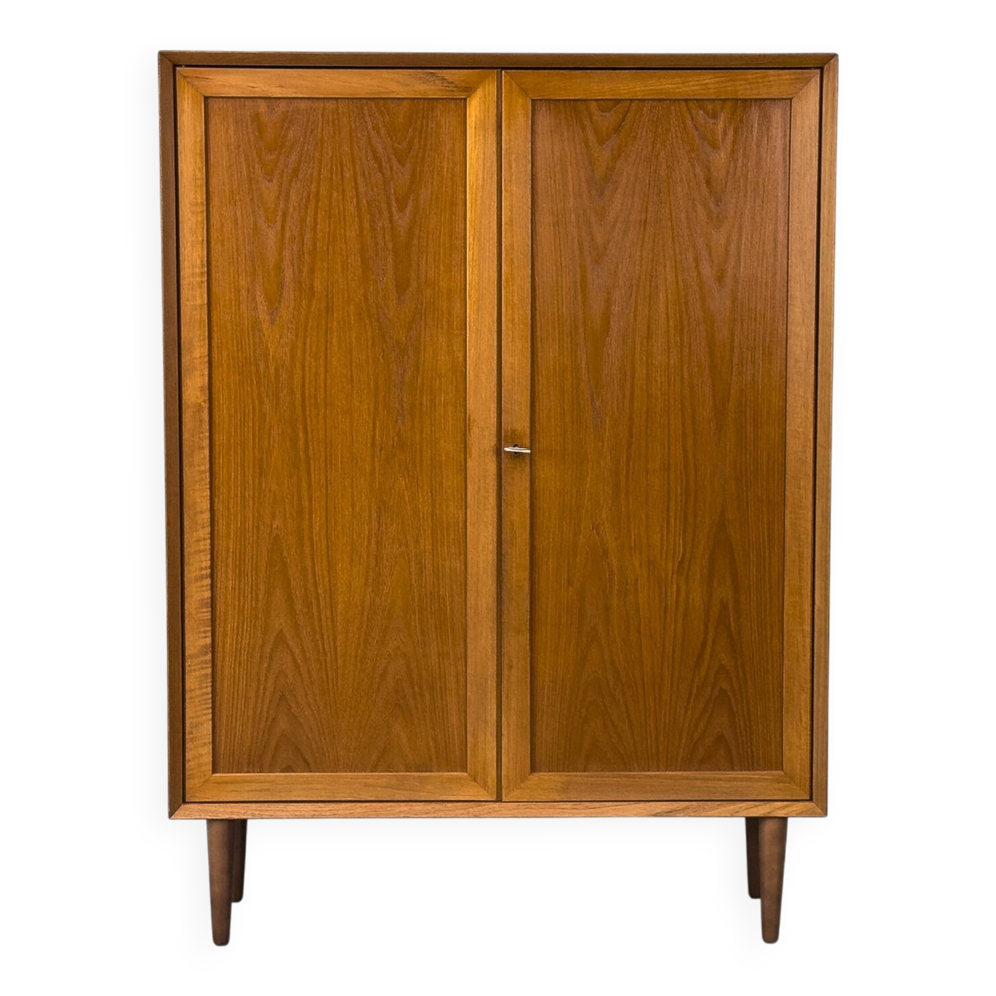 Danish teak wardrobe by Chr. Linneberg, 1970s