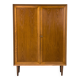 Danish teak wardrobe by Chr. Linneberg, 1970s