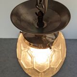 Art Deco ceiling light in frosted glass circa 1920