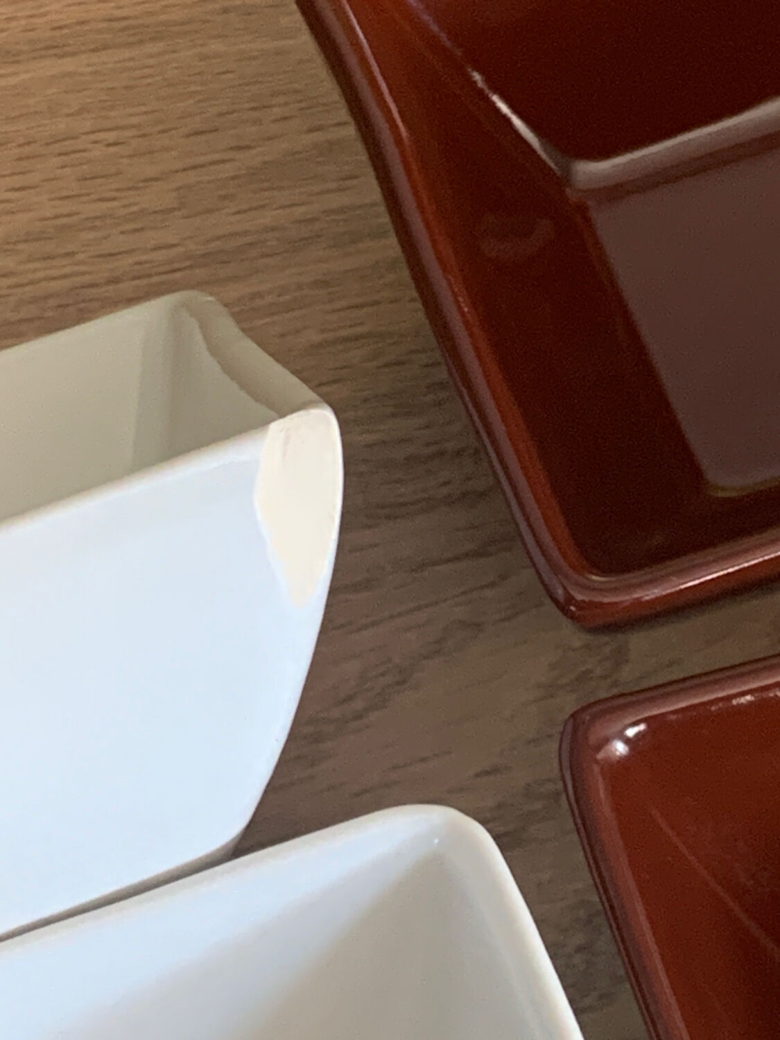 6 ramekins appetizers or other 2 whites 4 chestnuts