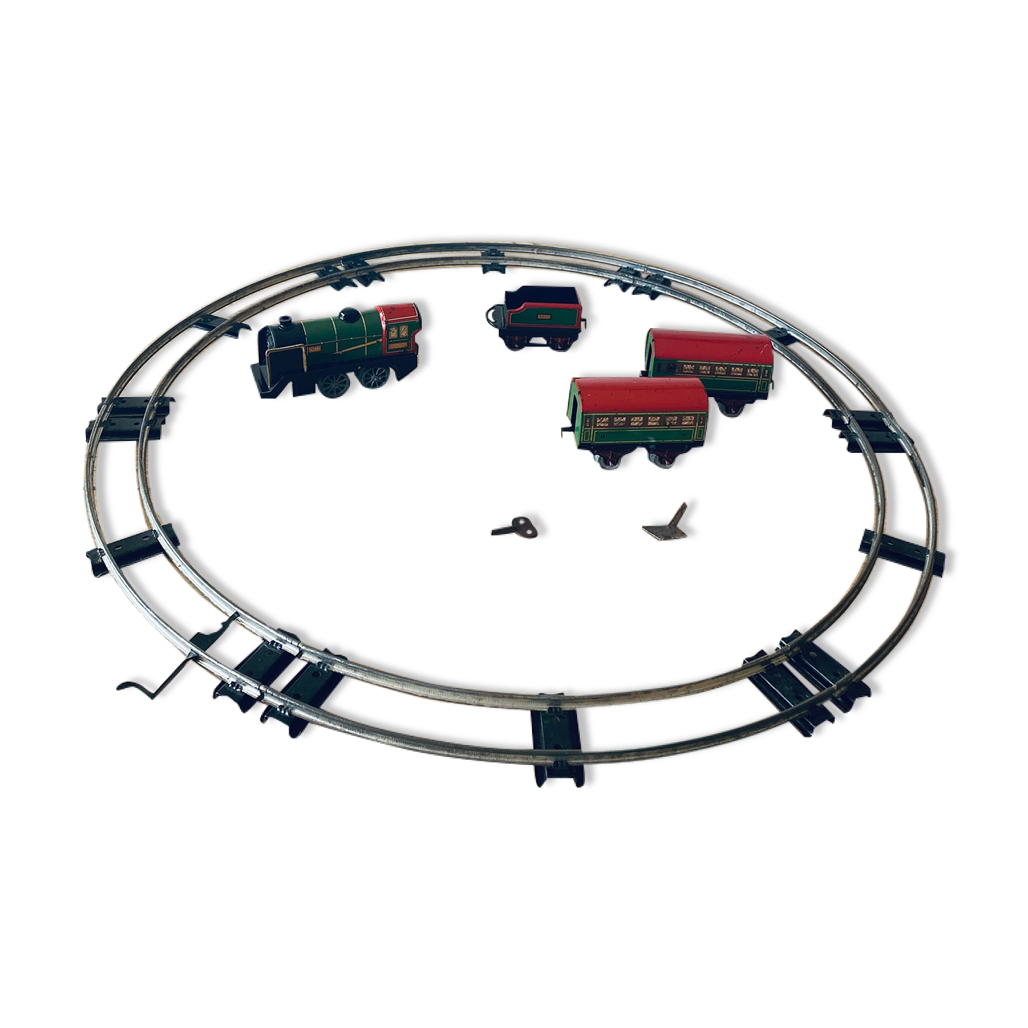 Metal Meccano Hornby Train of the 1940s