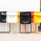 Vintage black IKEA folding chair