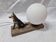 Lampe boule chien art deco, 1930