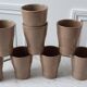 Set of 8 Cermer sandstone glasses