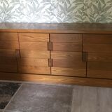 Bahut regain cotentin in solid elm