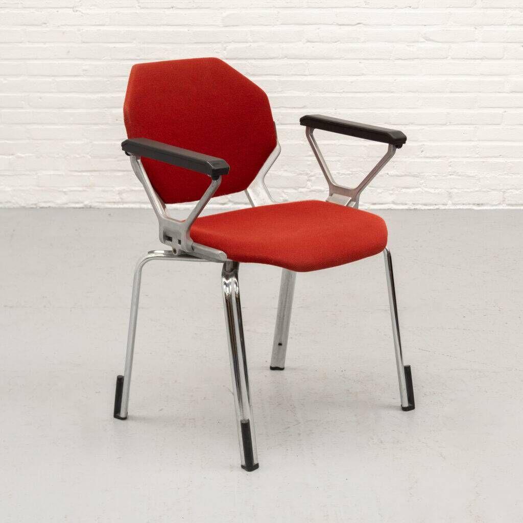 Hexagonal chair Fröscher Sitform 1970s