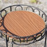 Table desserte range bouteilles