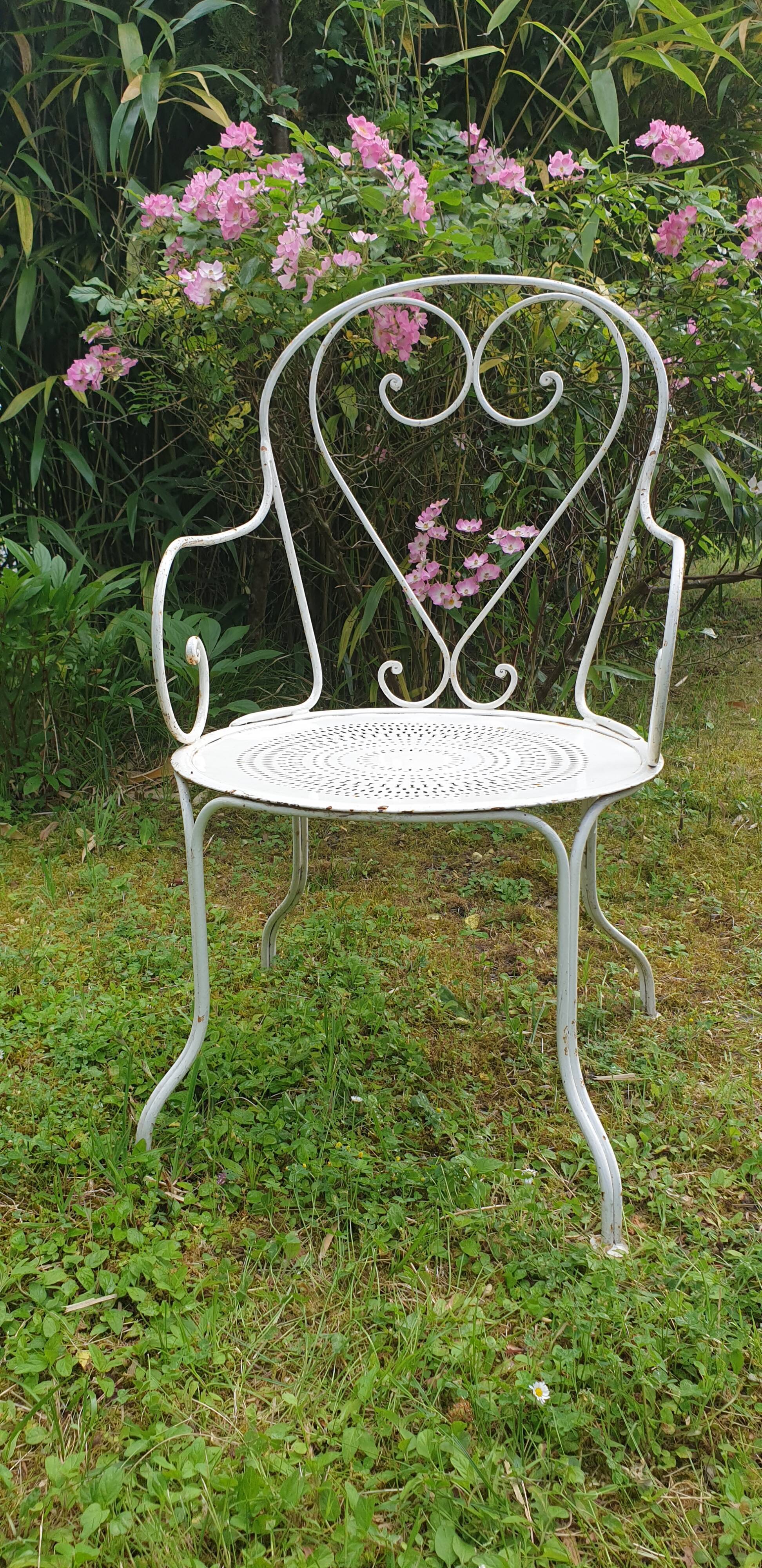 Garden armchair