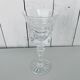 Verres à vin en cristal frise rubans vintage
