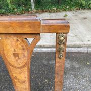 2 Art Deco chairs from the 1930s, made of solid wood with caning.