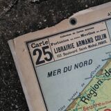 Old Vidal Lablache map: Belgium.