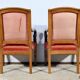 Pair of Cherry Wood Armchairs, Louis Philippe Period – 1st Part 19th