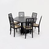Post modern Thonet dining set by Ernst W. Beranek 1980s