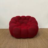 Fauteuil "Bubble" Roche Bobois rouge
