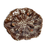 Enamelled ceramic fruit cup, Germany, 28 cm