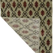 One-of-a-kind turkish handwoven vintage rug - rustic vintage charm 270x 140