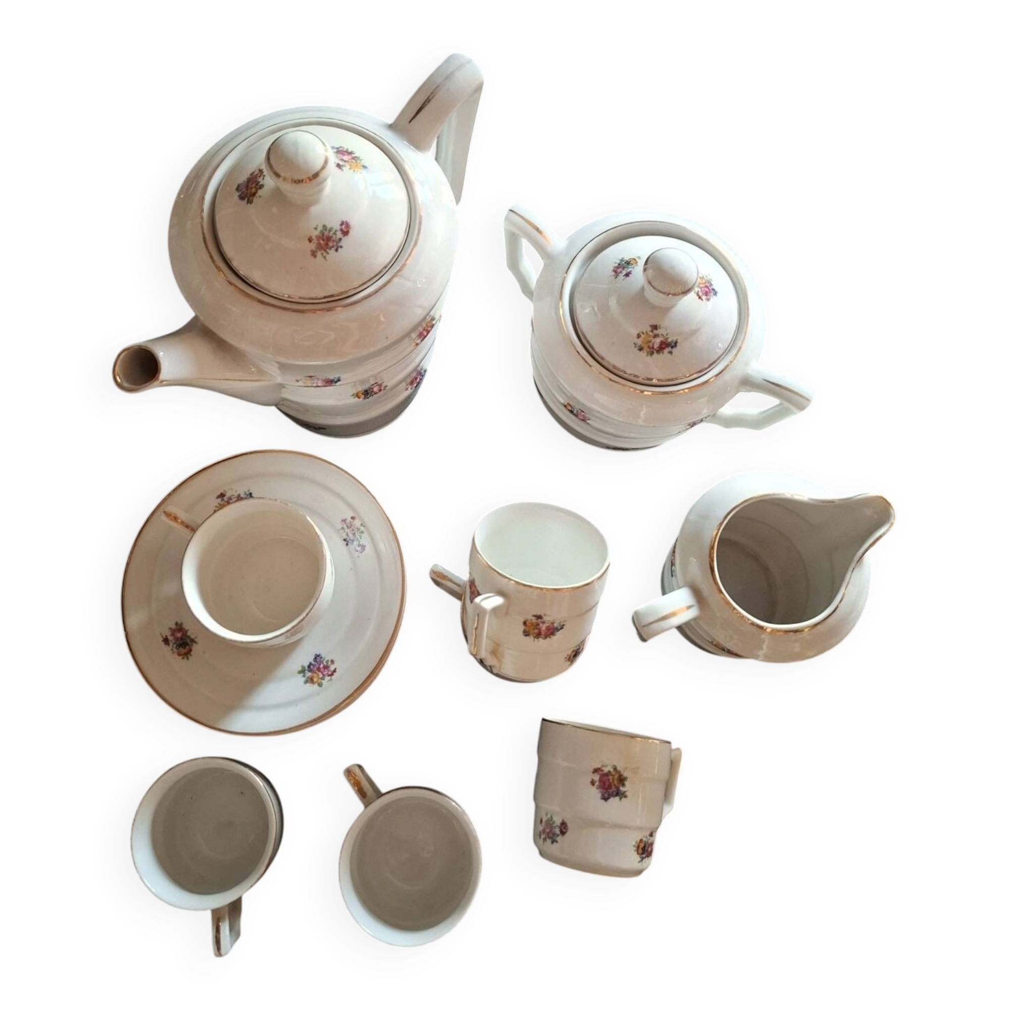 Porcelain coffee service