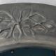 Vintage Round Wall Mirror with Pure Tin Frame D: 24.5 cm