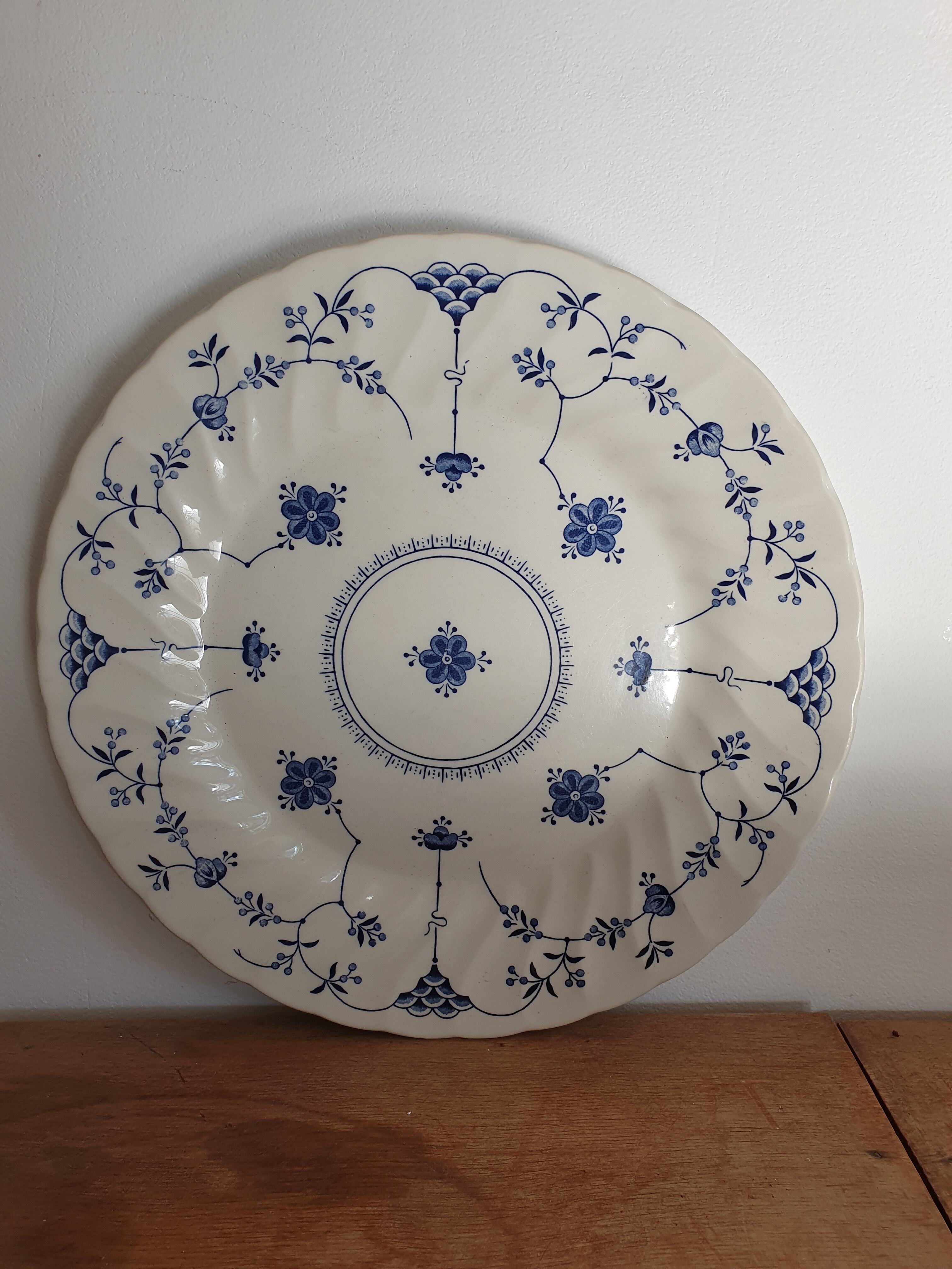 Set of 5 Churchill plates