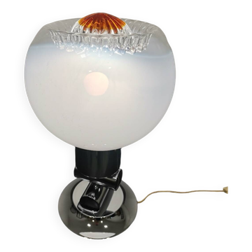 Lampe de table Mazzega, Murano, années 1970