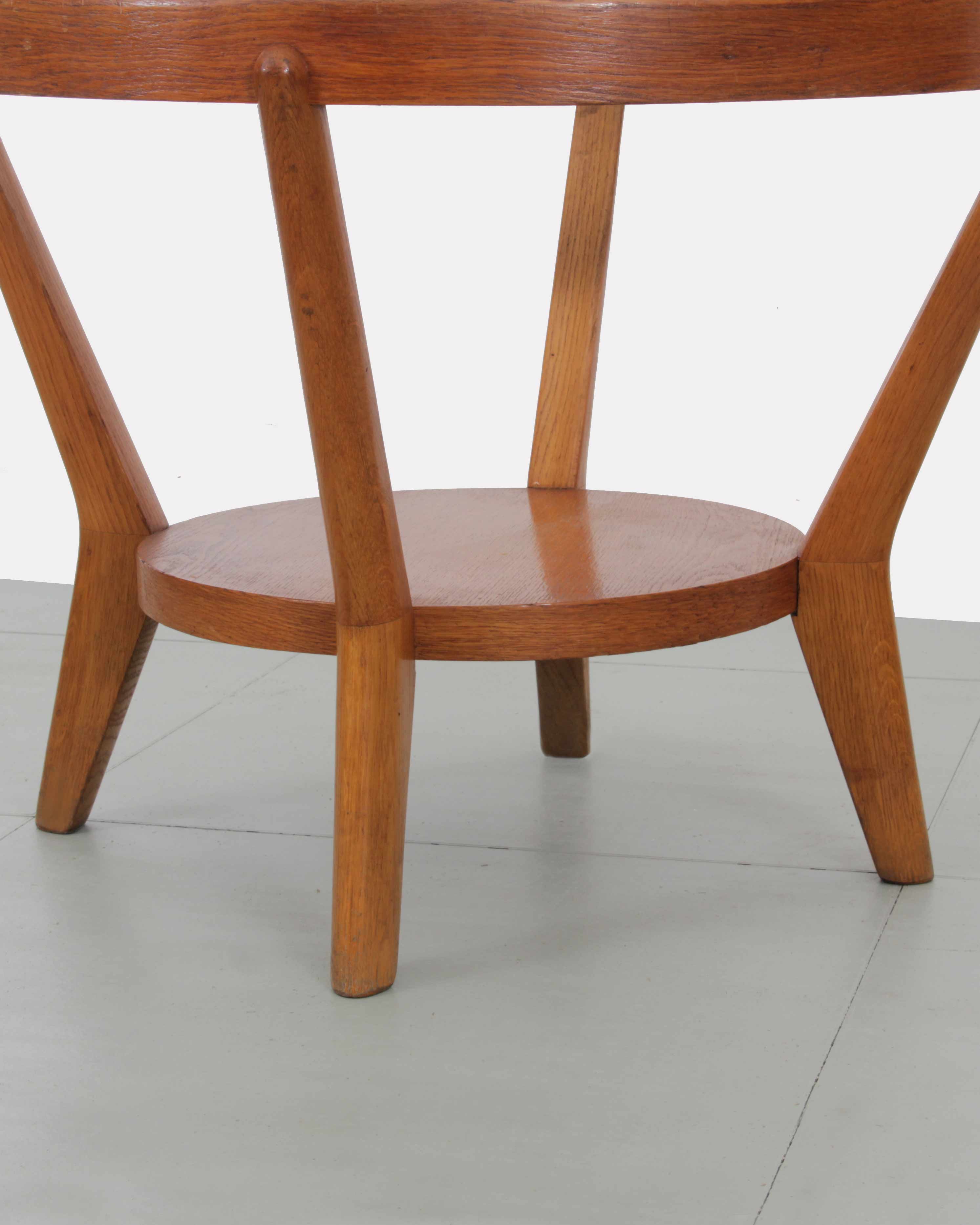 Eastern European coffee table by Kropacek and Kozelka, 1944