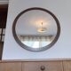Miroir scandinave XL, 94 cm, années 1960