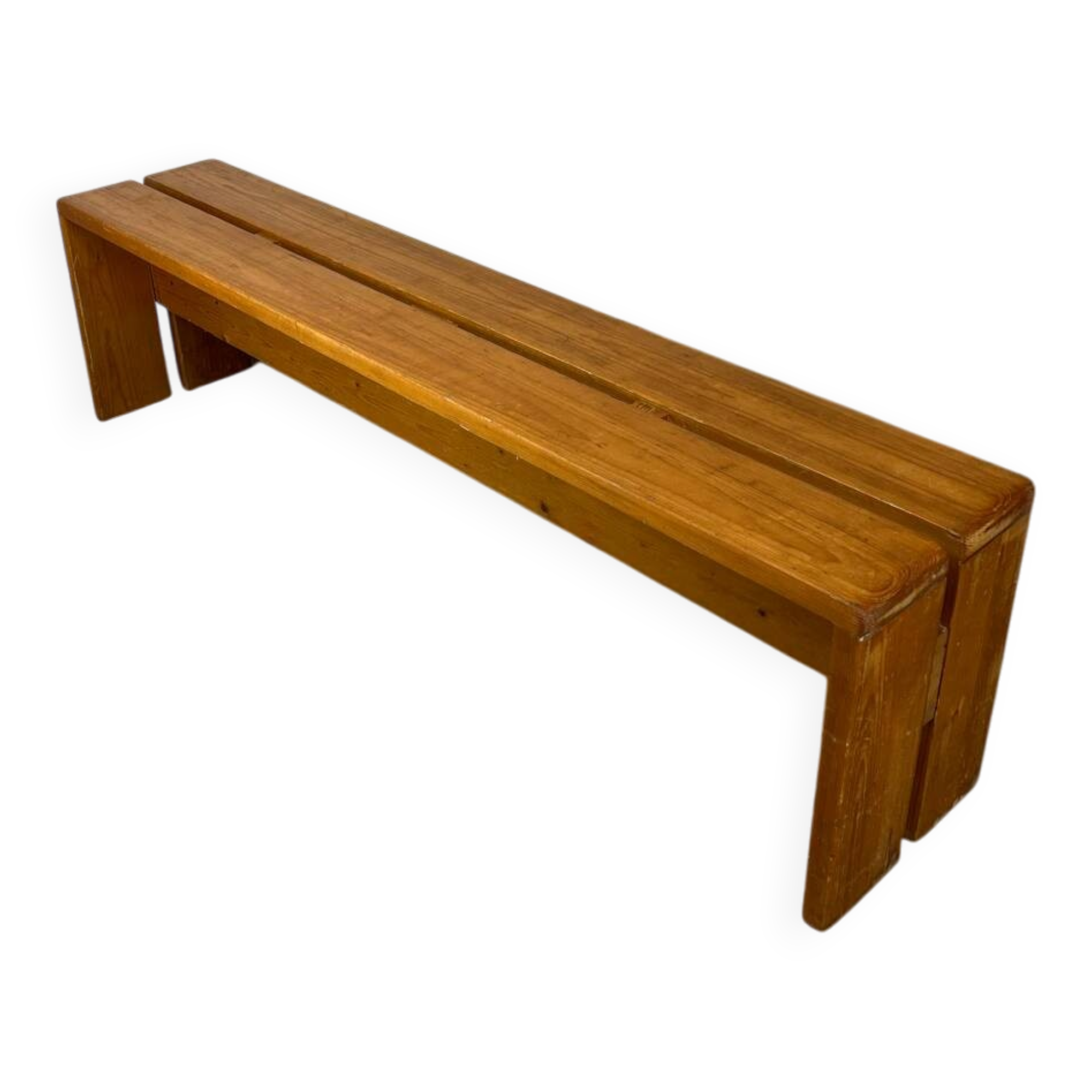 Charlotte Perriand bench for Les Arcs