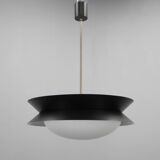 Lustre OVNI de l'ère spatiale, années 1960, restauré