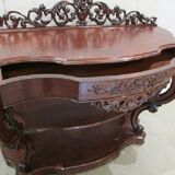Mahogany Napoleon III console