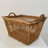 XL rattan trunk basket