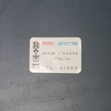 Miroir postmoderne italien par PI Glass, années 1980