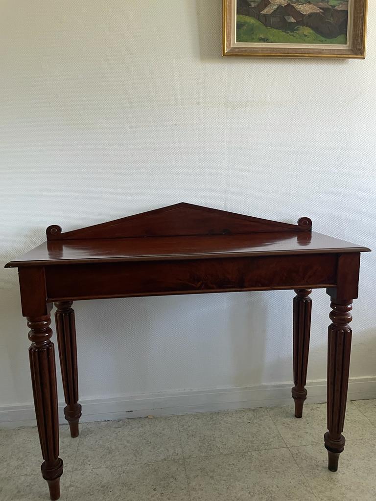 English Art Deco Entrance Console