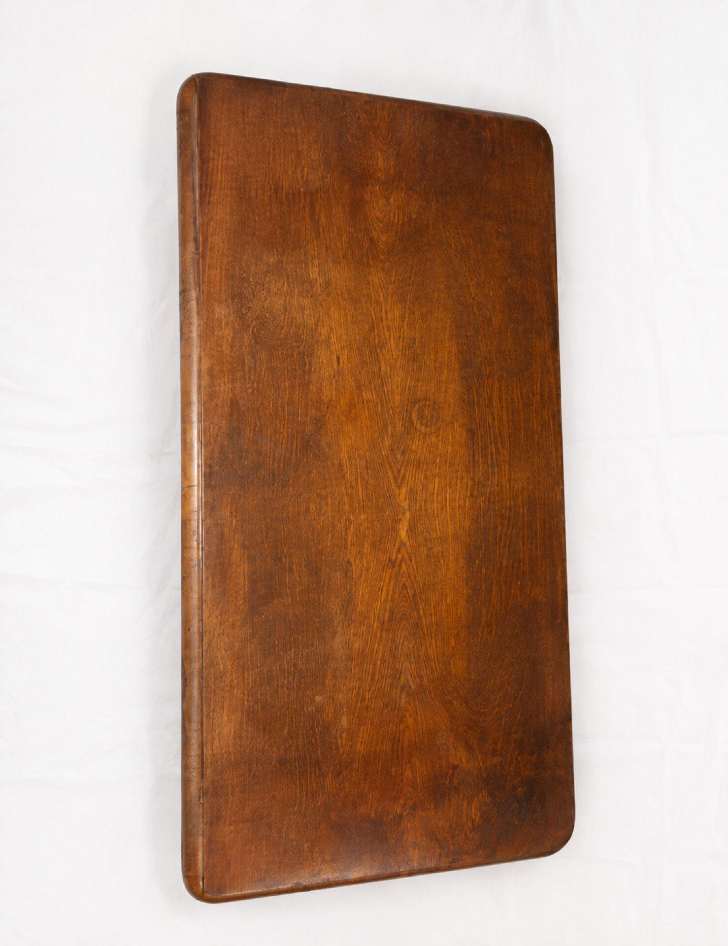 Art Deco desk in solid walnut and burl veneer, 1930s.